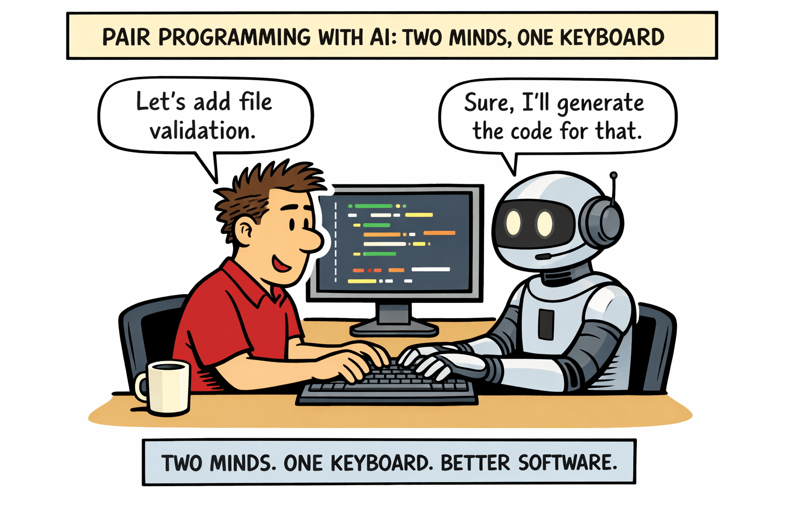 Pair Programming with AI: Two Minds, One Keyboard - Brendon Ford my ...