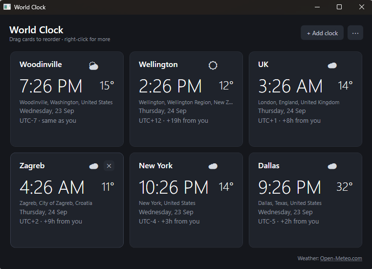 App screenshot